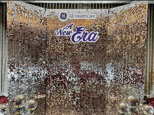 Tấm sequin gió trang trí tiệc lung linh